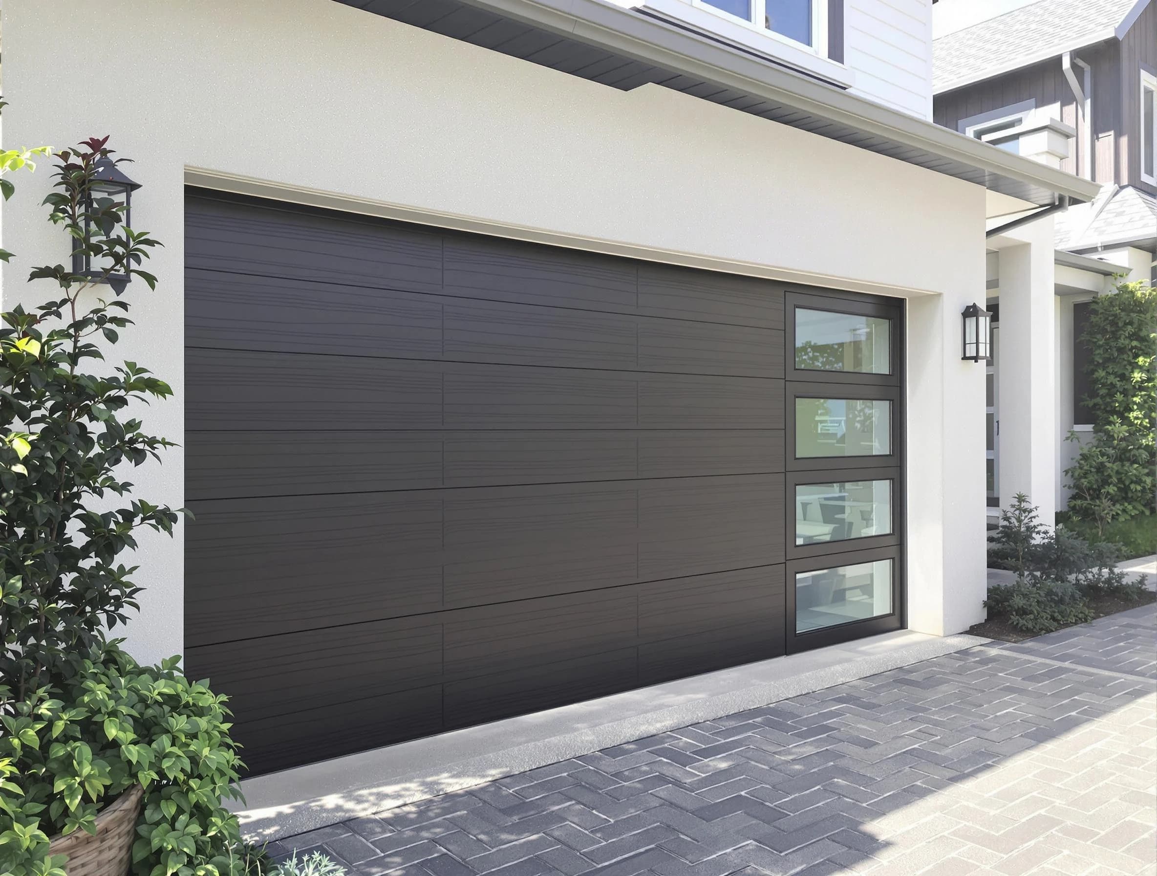 Custom garage door installation by Economy Garage Door Repair in Economy