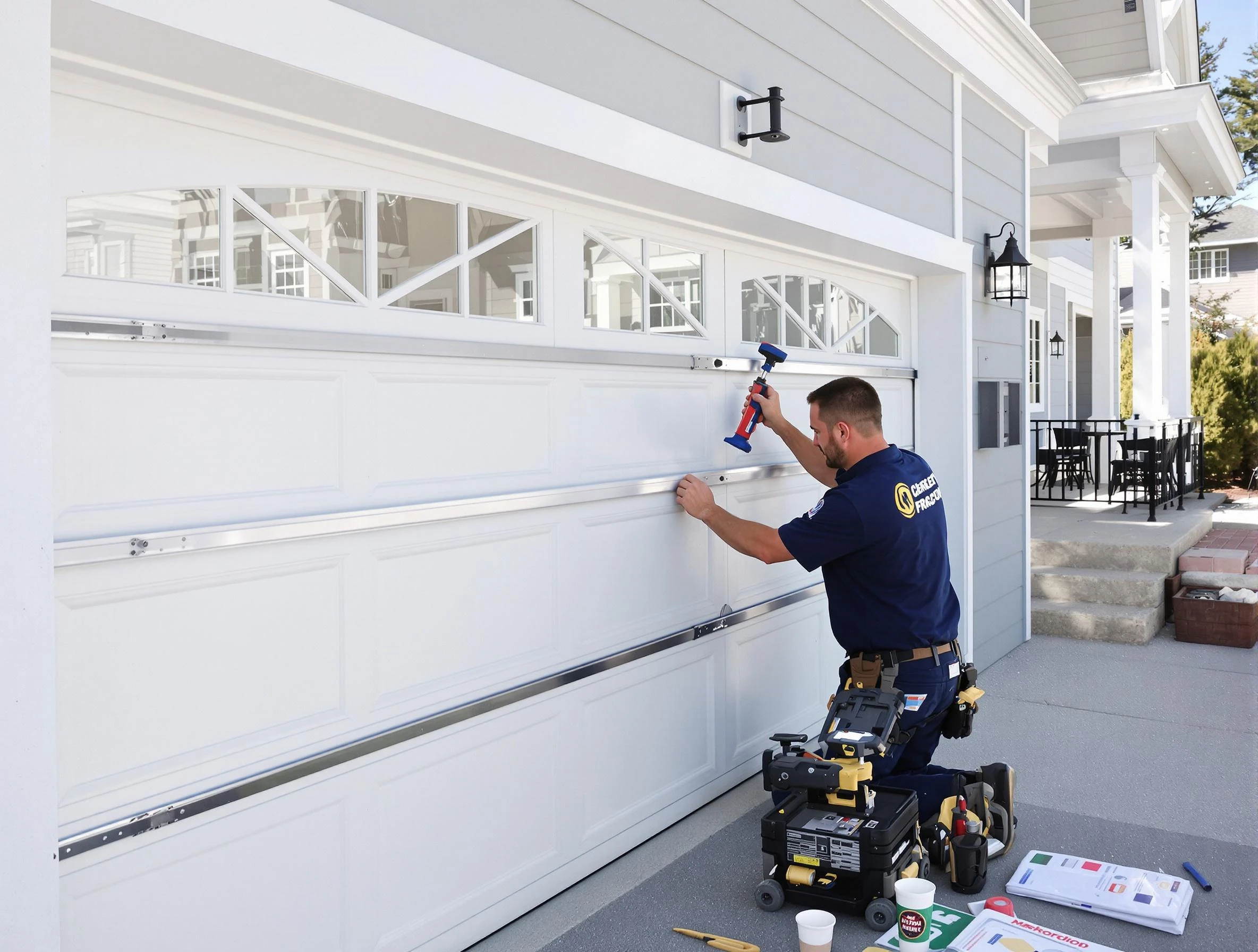 Professional garage door installation by Economy Garage Door Repair in Economy
