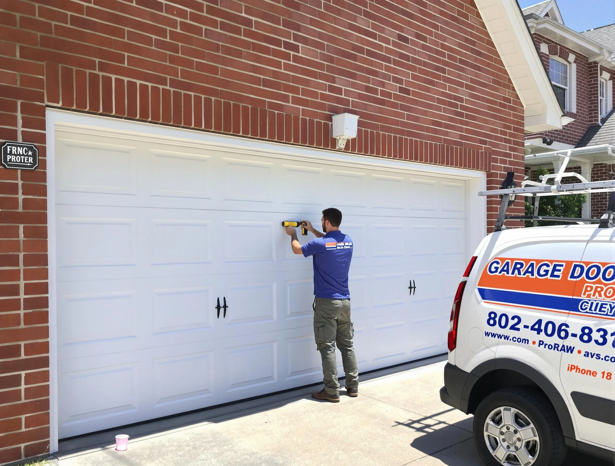 Local garage door repair service by Economy Garage Door Repair in Economy
